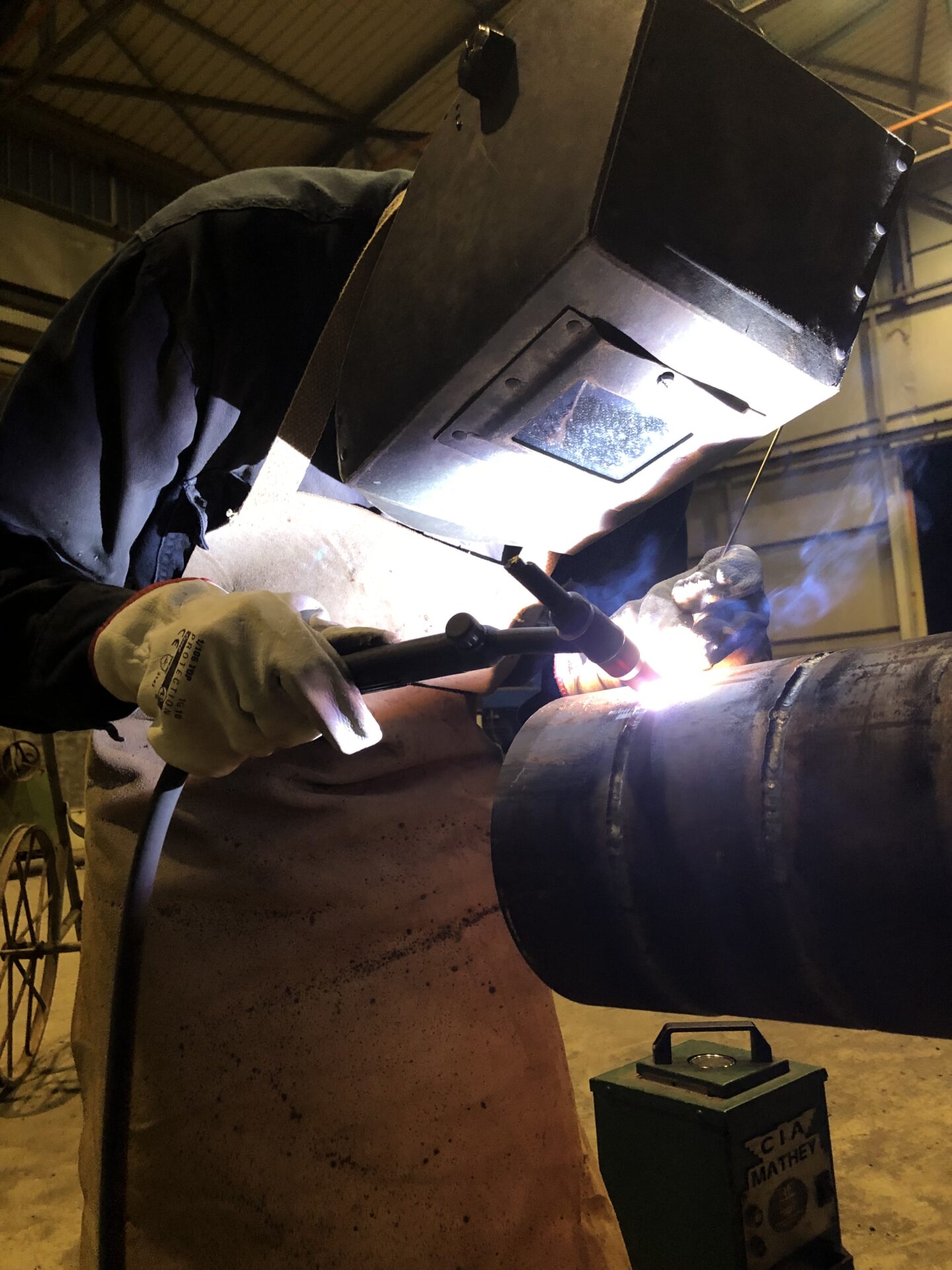 Saldatore A Martello Con Mazzetta In Rame Per Saldatura Lamiere Da 1mm E Zinco Sottile