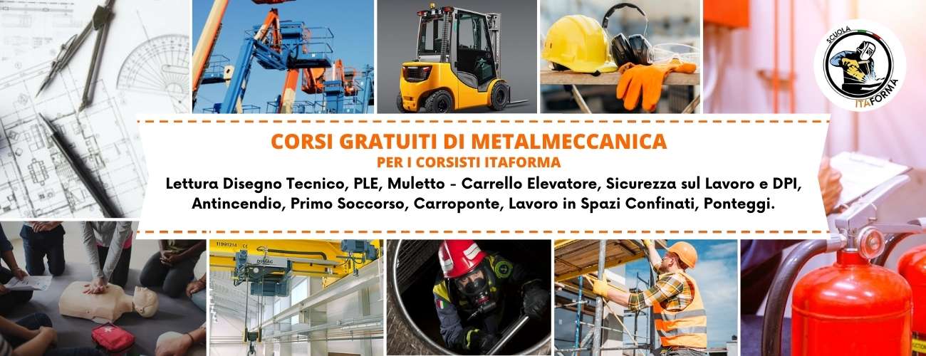 ITAFORMA - Corsi di Saldatura Metalmeccanica | Corsi gratuiti metalmeccanica def | Scuola ItaForma | Corso Saldatura