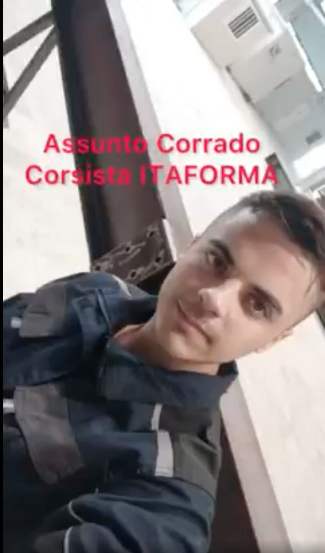 ItaForma | Corrado – Corsista ITAFORMA assunto da da JOB Spa | Scuola ItaForma | Corso Saldatura