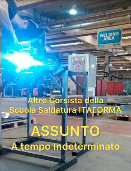 ITAFORMA - Metallschweißkurse | Flaviano da Pescara Schweißer eingestellt e1667913161381 | ItaForma Schule | Schweißkurs