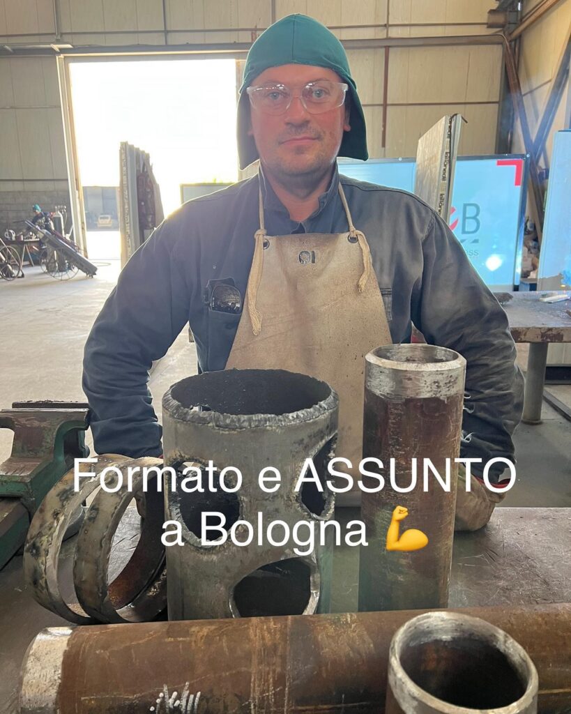 ITAFORMA - Corsi di Saldatura Metalmeccanica | Olek da Ucraina Saldatore Assunto a Bologna | Scuola ItaForma | Corso Saldatura