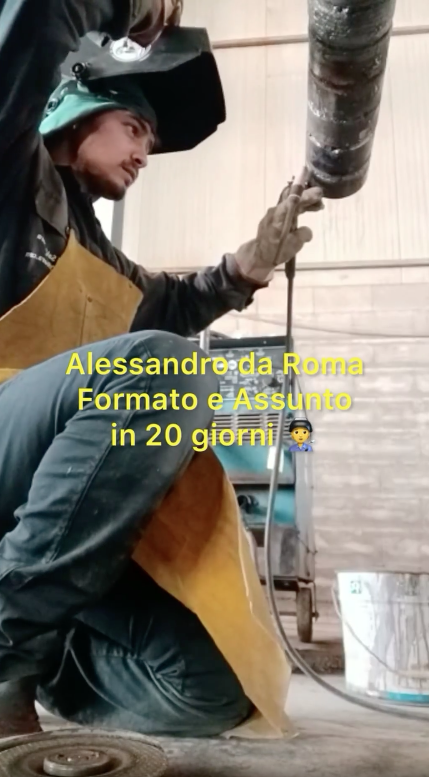 ITAFORMA - Metallschweißkurse | Alessandro Corsista Itaforma angestellt e1671025754290 | ItaForma Schule | Schweißkurs