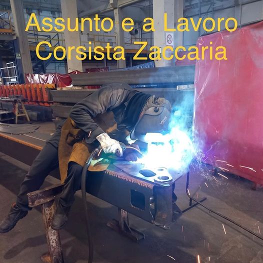 ITAFORMA - Corsi di Saldatura Metalmeccanica | Zaccaria Corsista Itaforma assunto | Scuola ItaForma | Corso Saldatura