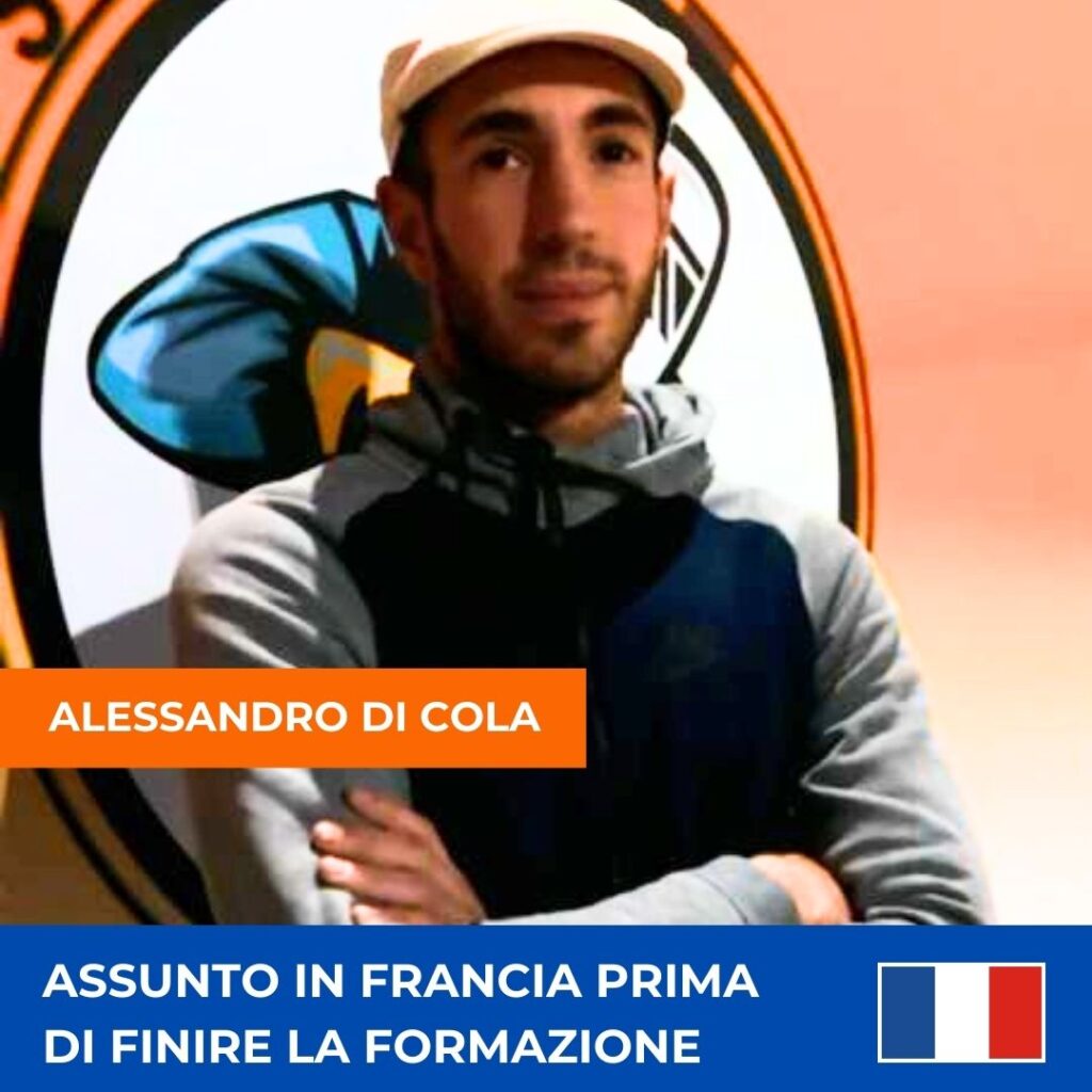 ITAFORMA - Corsi di Saldatura Metalmeccanica | Corsisti Assunti Alessandro Di Cola | Scuola ItaForma | Corso Saldatura