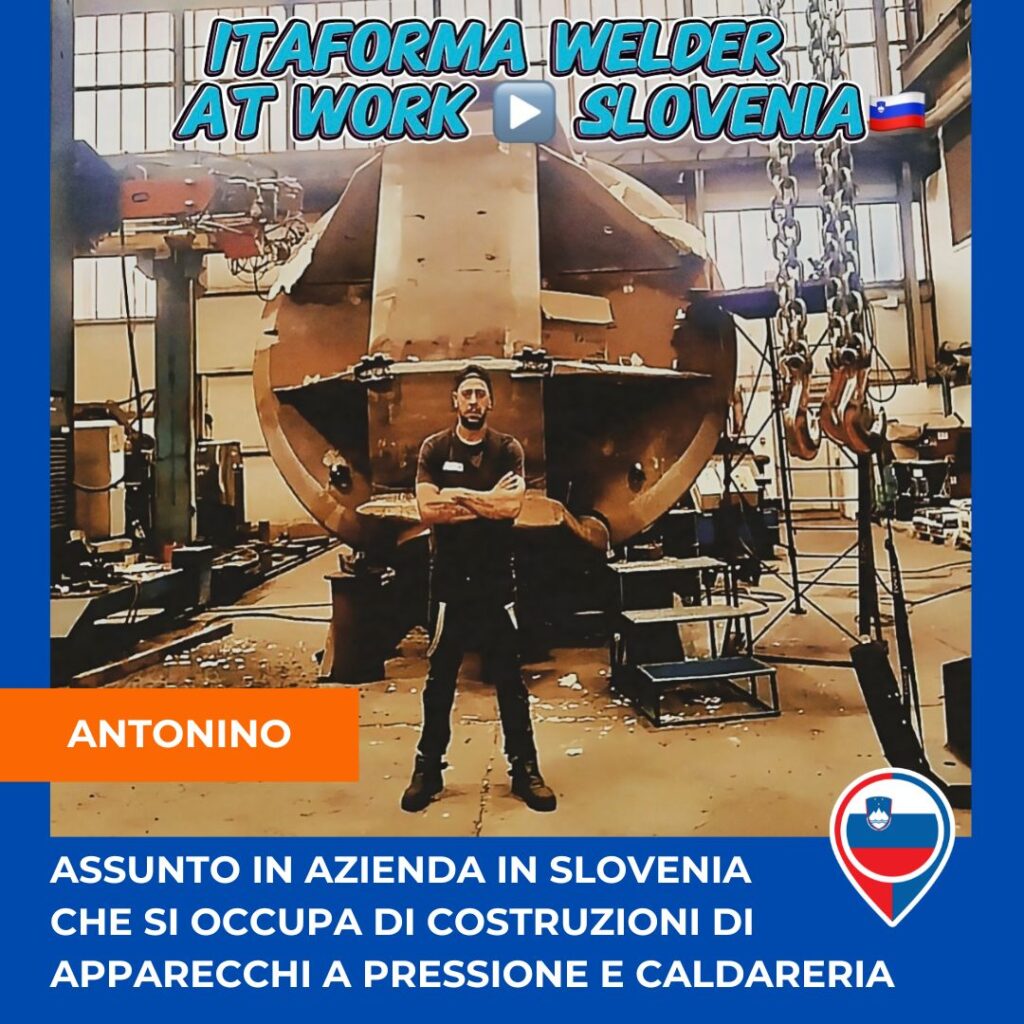 ITAFORMA - Corsi di Saldatura Metalmeccanica | Antonino Saldatori assunti Itaforma | Scuola ItaForma | Corso Saldatura