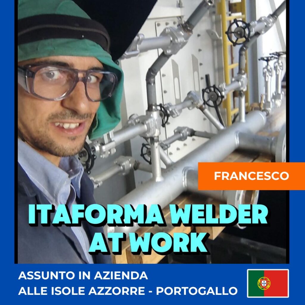 ITAFORMA - Corsi di Saldatura Metalmeccanica | Francesco Azzorre Saldatori assunti Itaforma | Scuola ItaForma | Corso Saldatura