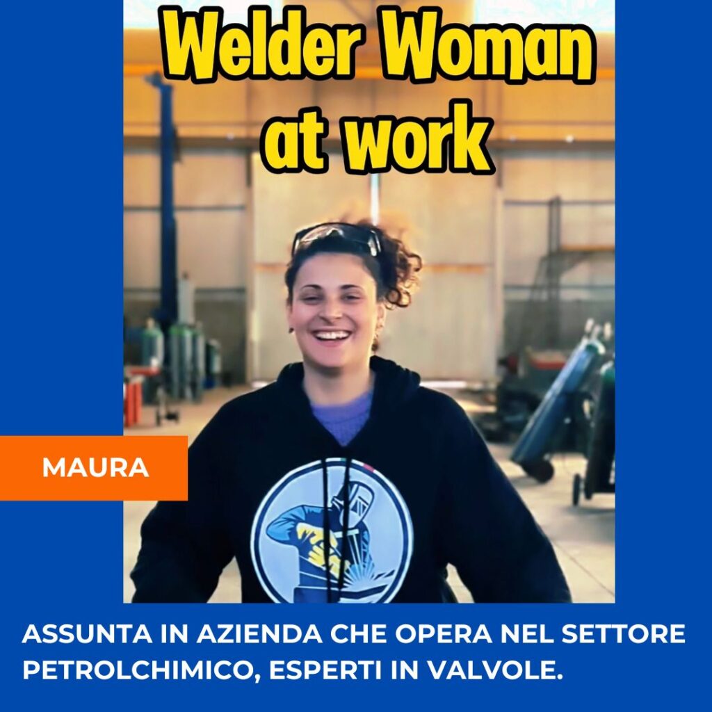 ITAFORMA - Corsi di Saldatura Metalmeccanica | Maura Saldatori assunti Itaforma | Scuola ItaForma | Corso Saldatura