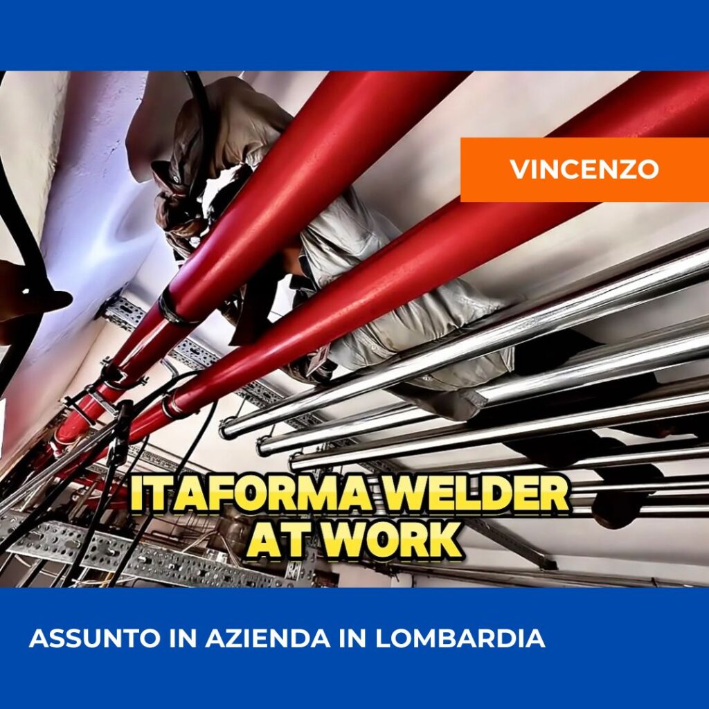 ITAFORMA - Corsi di Saldatura Metalmeccanica | Vincenzo Saldatori assunti Itaforma | Scuola ItaForma | Corso Saldatura