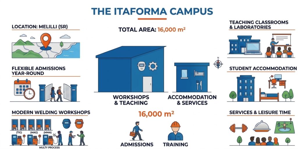 ITAFORMA - Corsi di Saldatura Metalmeccanica | Itaforma Campus EN | Scuola ItaForma | Corso Saldatura